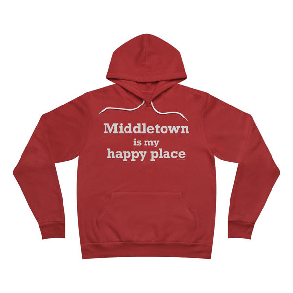 Middletown is my happy place hoodie sweatshirt // middletown ct gifts and merch // finding connecticut 