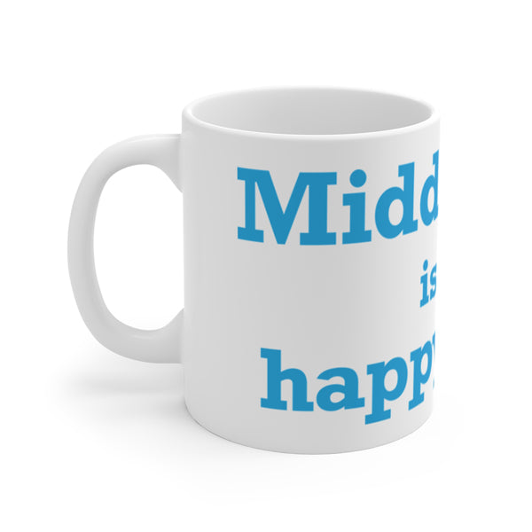 Middletown is my happy place mug // middletown Connecticut gifts and merch // finding connecticut 