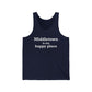 Middletown is my happy place tank top // middletown ct gifts and merch // finding connecticut