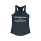 Middletown is my happy place tank top shirt // middletown ct gifts and merch // finding connecticut 