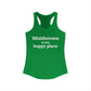Middletown is my happy place tank top shirt // middletown ct gifts and merch // finding connecticut 
