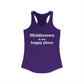 Middletown is my happy place tank top shirt // middletown ct gifts and merch // finding connecticut 