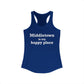 Middletown is my happy place tank top shirt // middletown ct gifts and merch // finding connecticut 