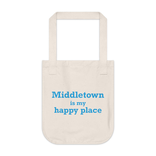 Middletown is my happy place tote bag // middletown connecticut gifts and merch // finding connecticut 