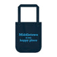 Middletown is my happy place tote bag // middletown connecticut gifts and merch // finding connecticut 