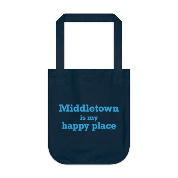 Middletown is my happy place tote bag // middletown connecticut gifts and merch // finding connecticut 