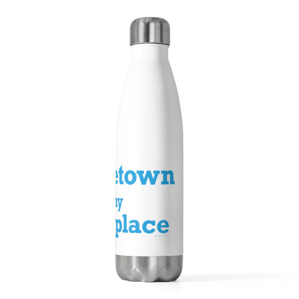 Middletown is my happy place water bottle // middletown connecticut gifts and merch // finding connecticut 