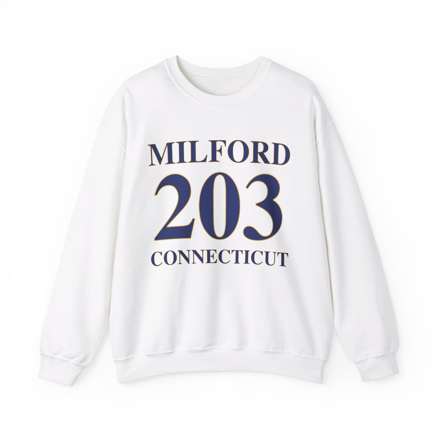 Milford 203 Connecticut // Milford Connecticut  sweatshirt // finding connecticut 