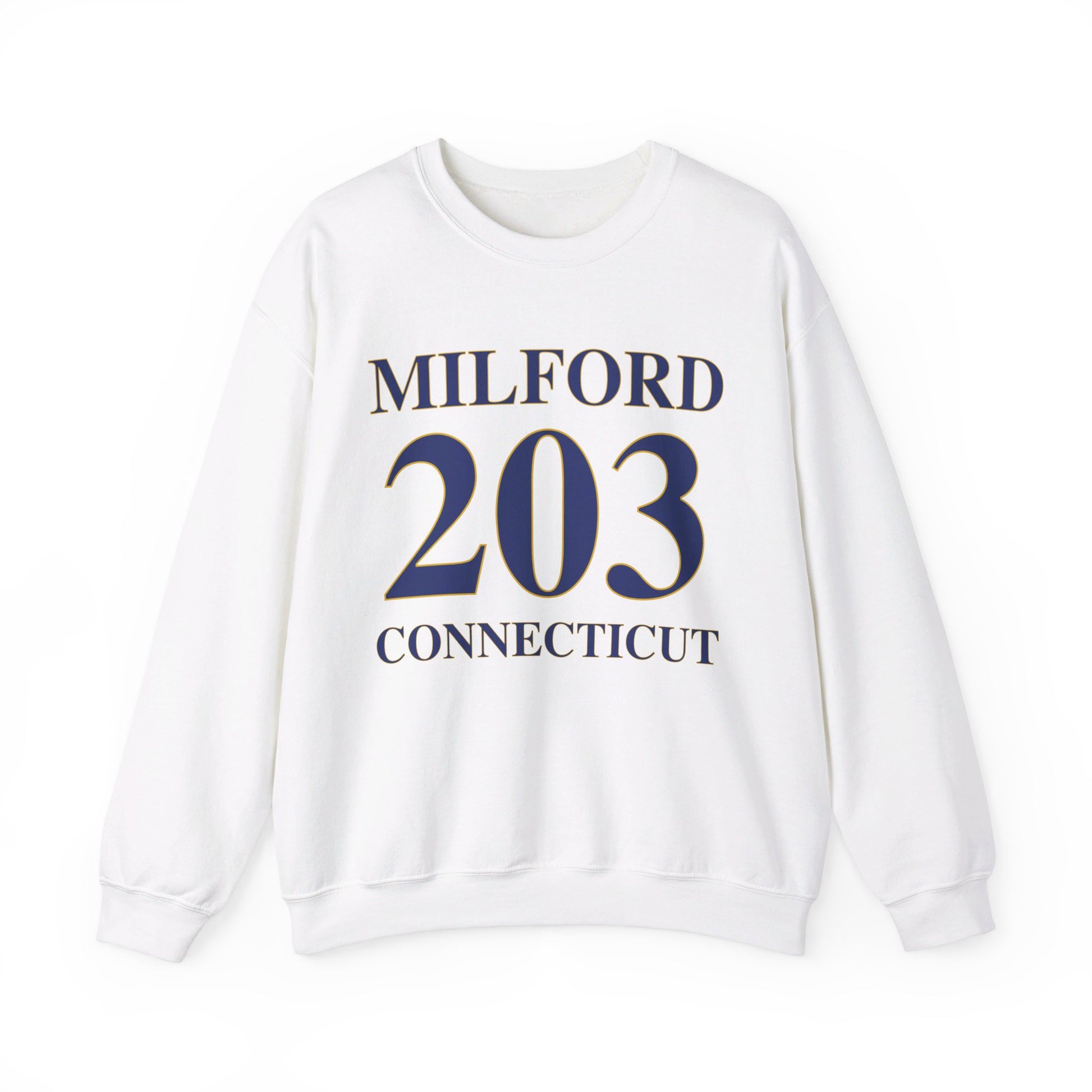 Milford 203 Connecticut // Milford Connecticut  sweatshirt // finding connecticut 