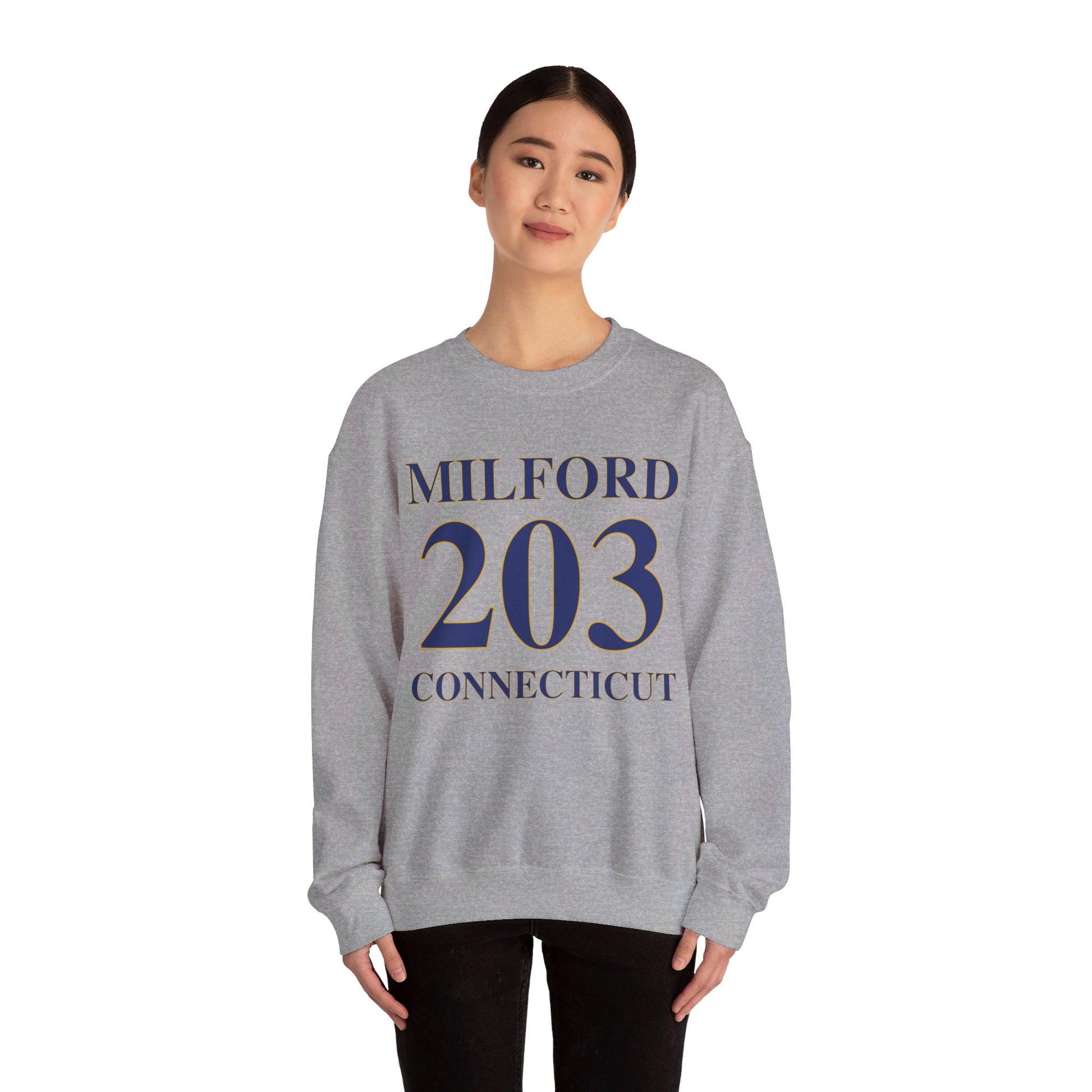 Milford 203 Connecticut // Milford Connecticut  sweatshirt // finding connecticut 