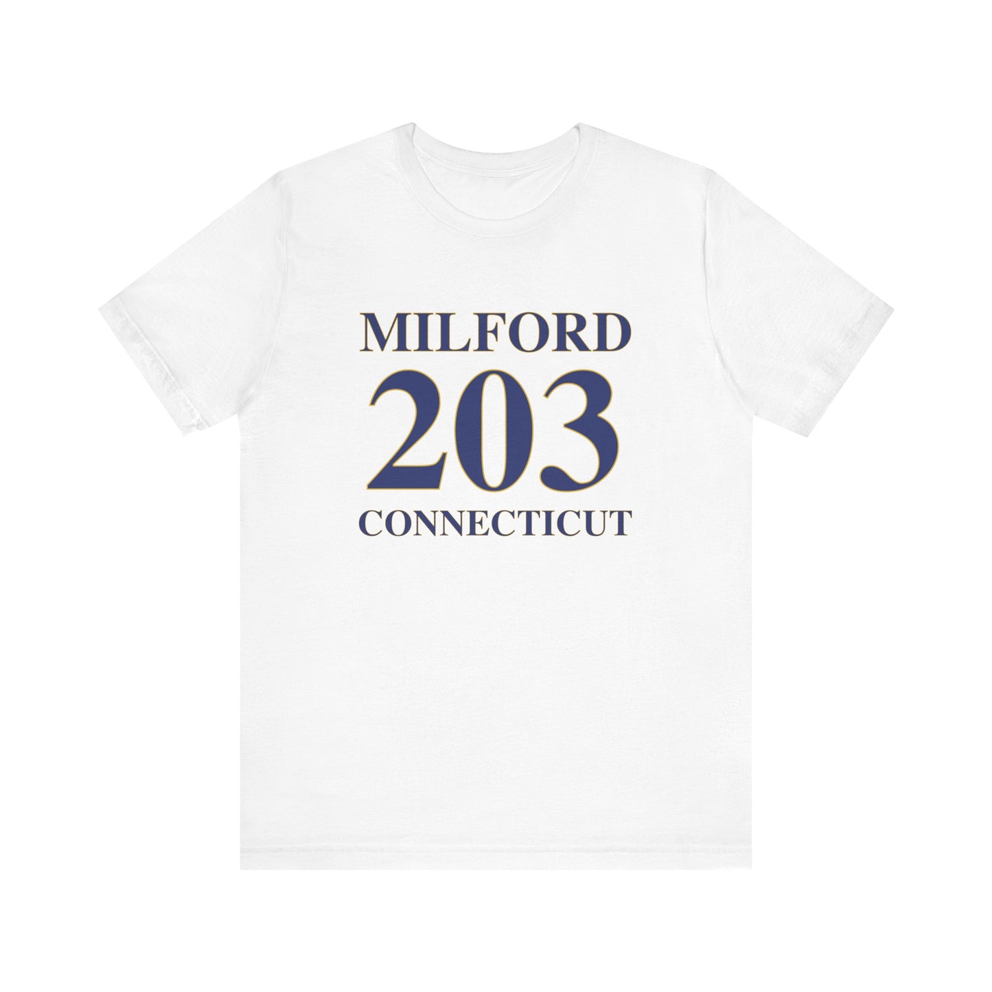 Milford 203 Connecticut // Milford Connecticut  t shirt / finding connecticut 