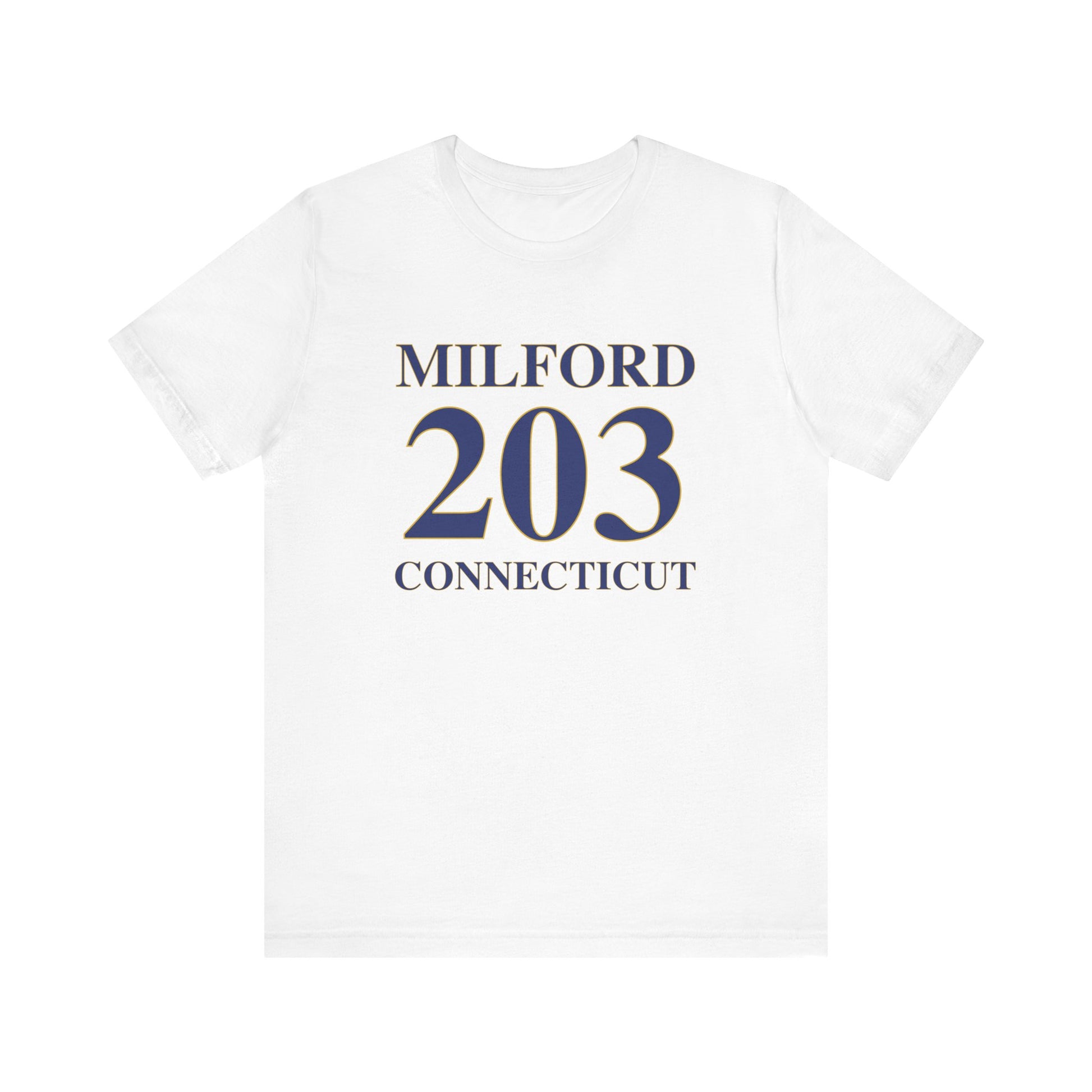Milford 203 Connecticut // Milford Connecticut  t shirt / finding connecticut 