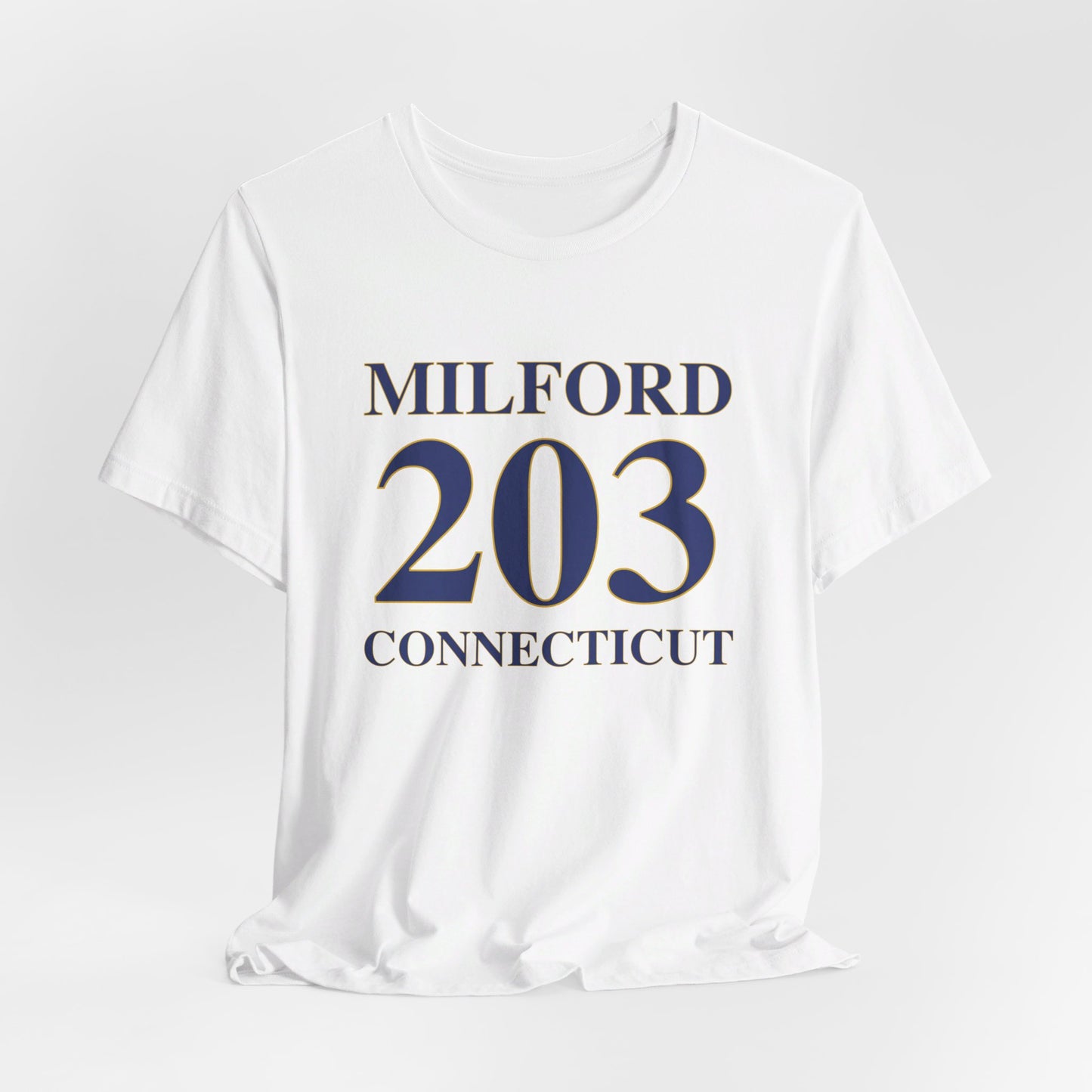 Milford 203 Connecticut // Milford Connecticut  t shirt / finding connecticut 