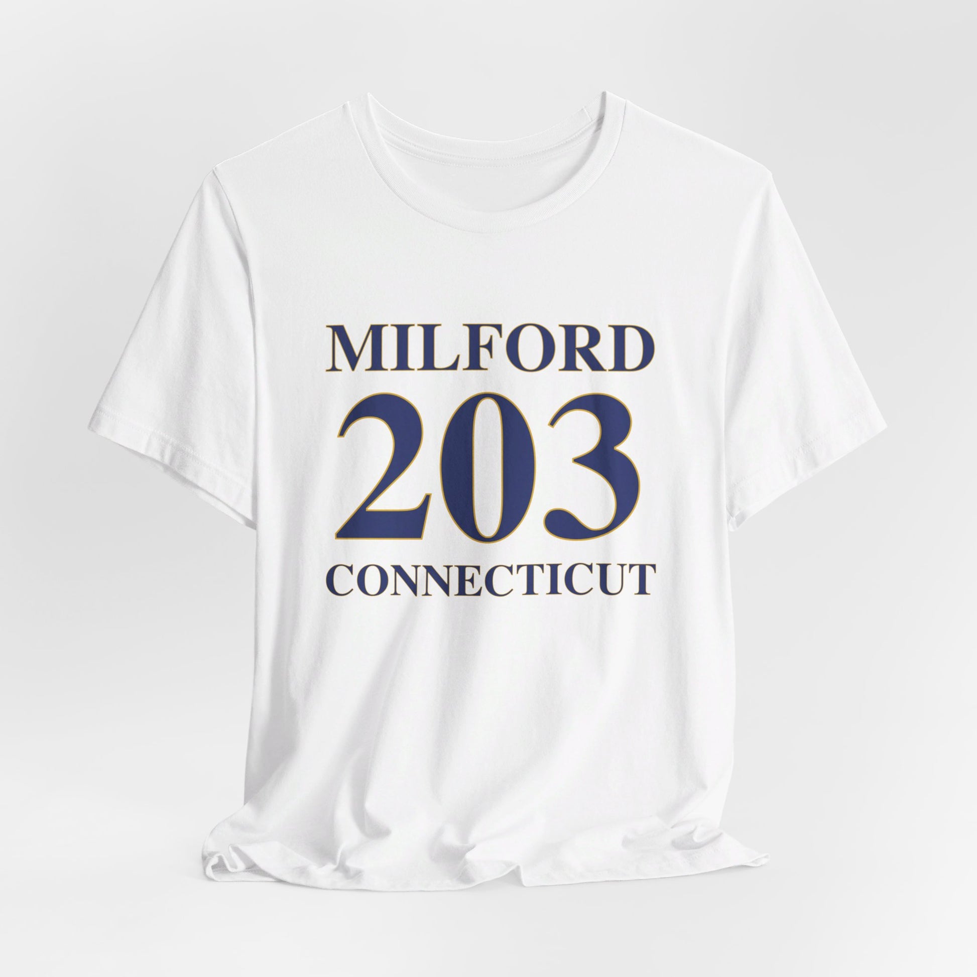 Milford 203 Connecticut // Milford Connecticut  t shirt / finding connecticut 