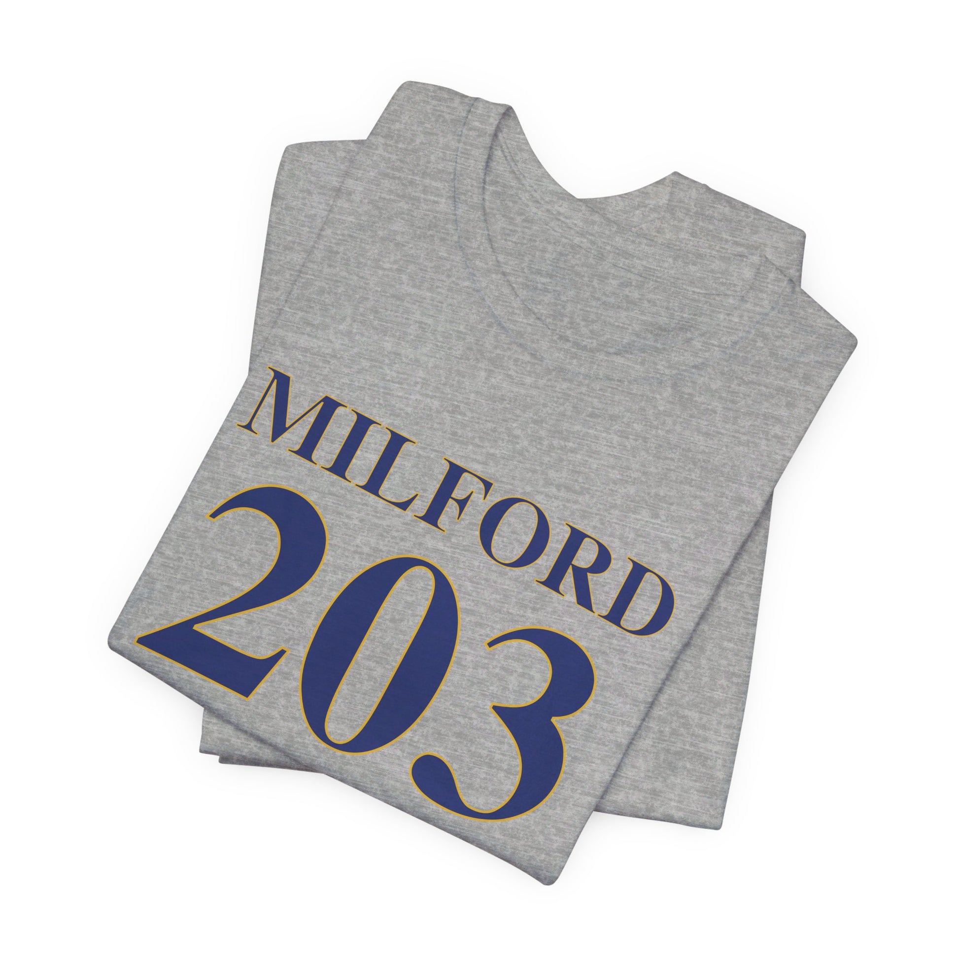 Milford 203 Connecticut // Milford Connecticut  t shirt / finding connecticut 