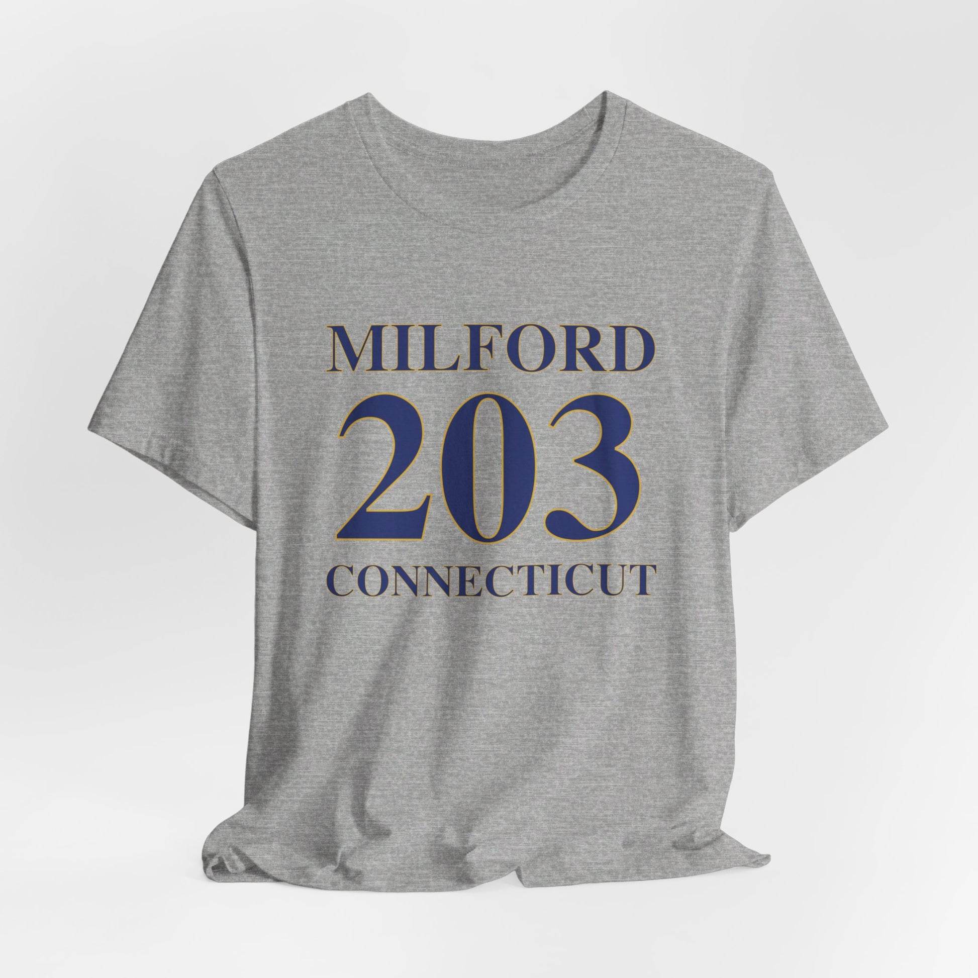 Milford 203 Connecticut // Milford Connecticut  t shirt / finding connecticut 