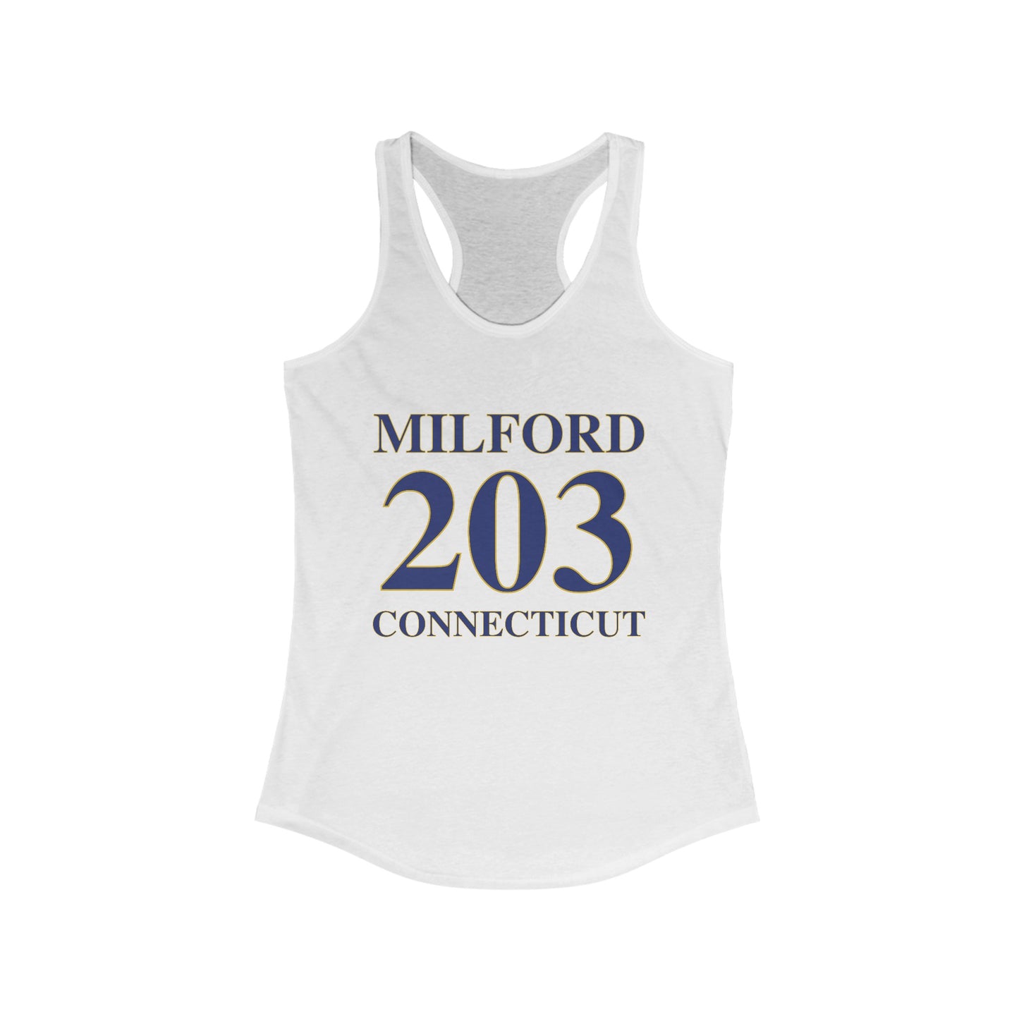 Milford 203 Connecticut // Milford Connecticut  woman's tank top shirt   / finding connecticut 