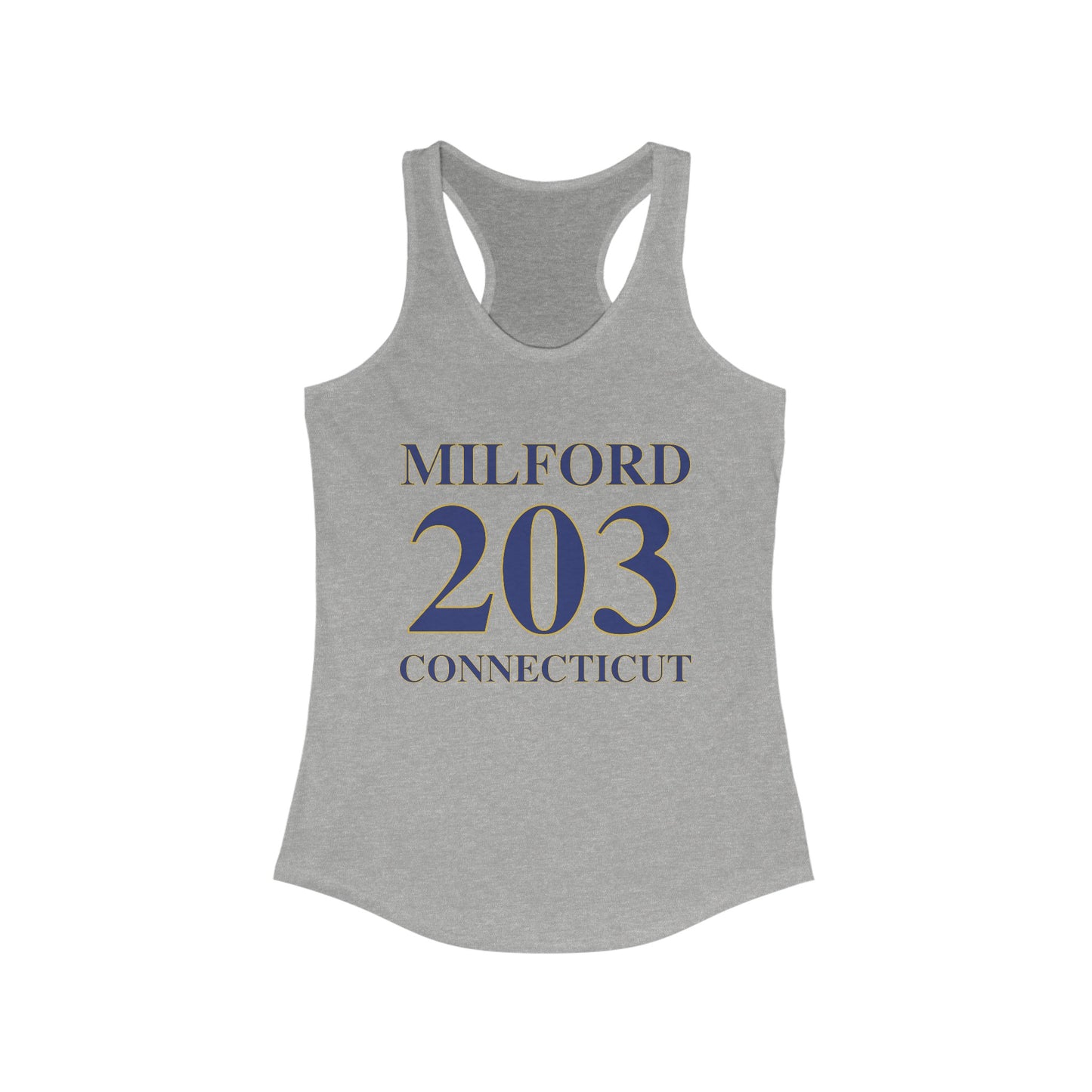 Milford 203 Connecticut // Milford Connecticut  woman's tank top shirt   / finding connecticut 