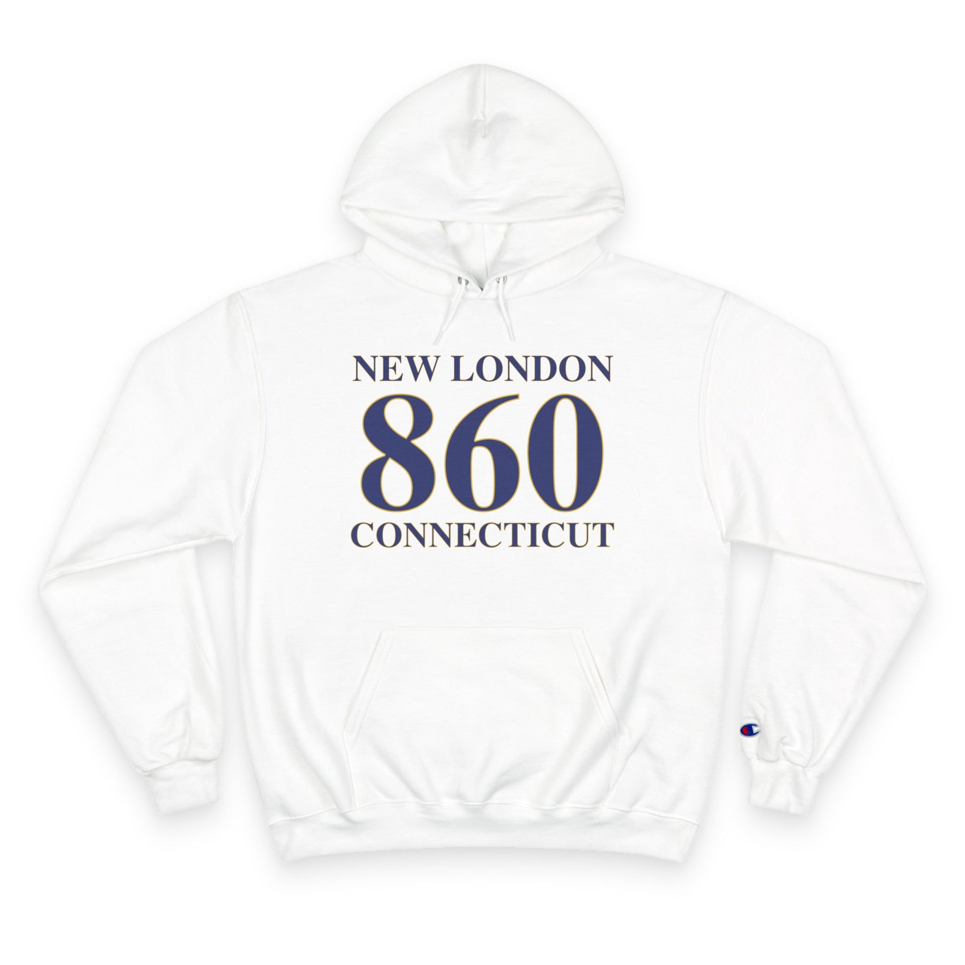 New London 860 Connecticut // New London Connecticut unisex champion hoodie sweatshirt // finding connecticut 