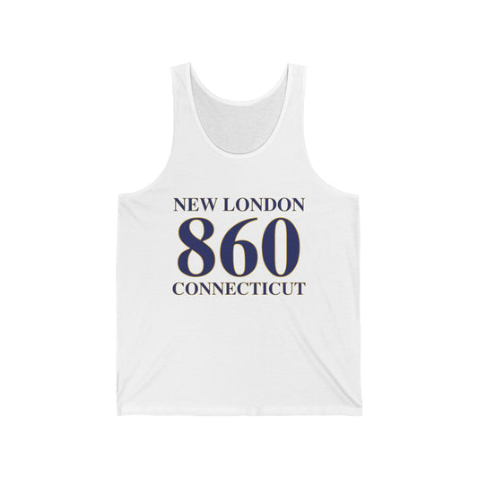 New London 860 Connecticut // New London Connecticut unisex tank top shirt // finding connecticut 