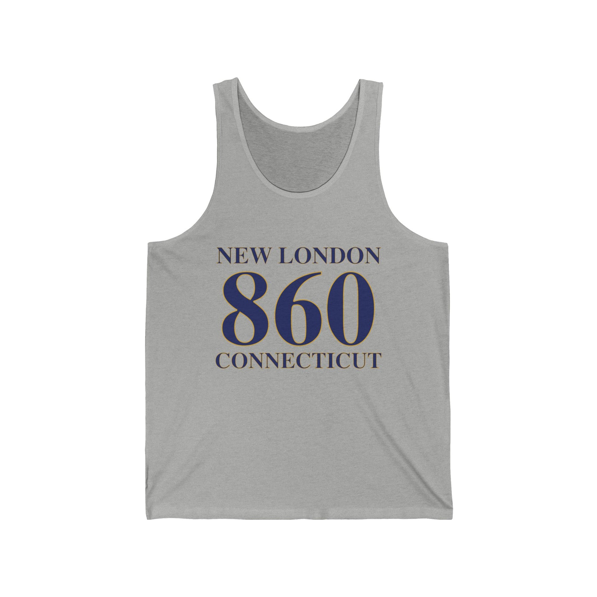 New London 860 Connecticut // New London Connecticut unisex tank top shirt // finding connecticut 