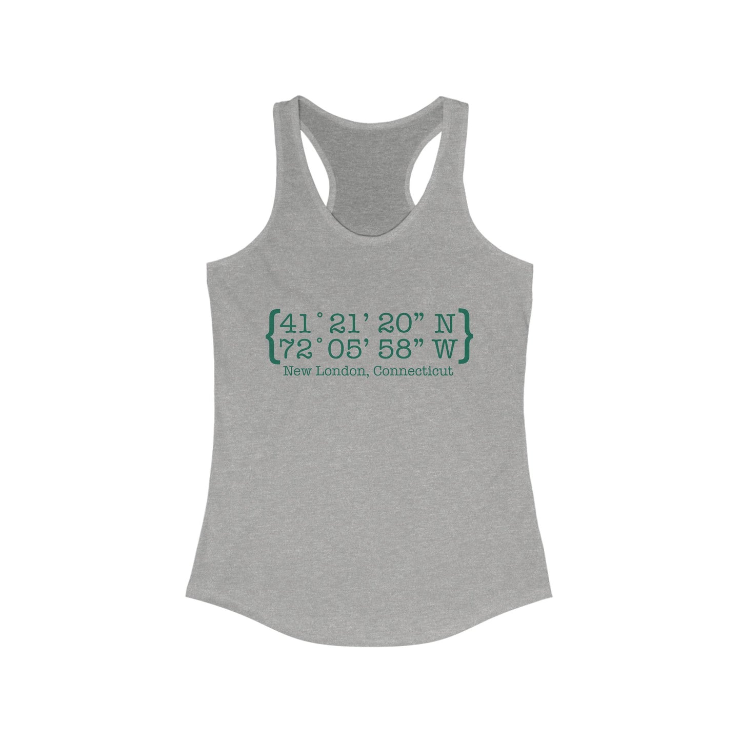 New London Coordinates // new london connecticut womens tank top shirts // finding connecticut 