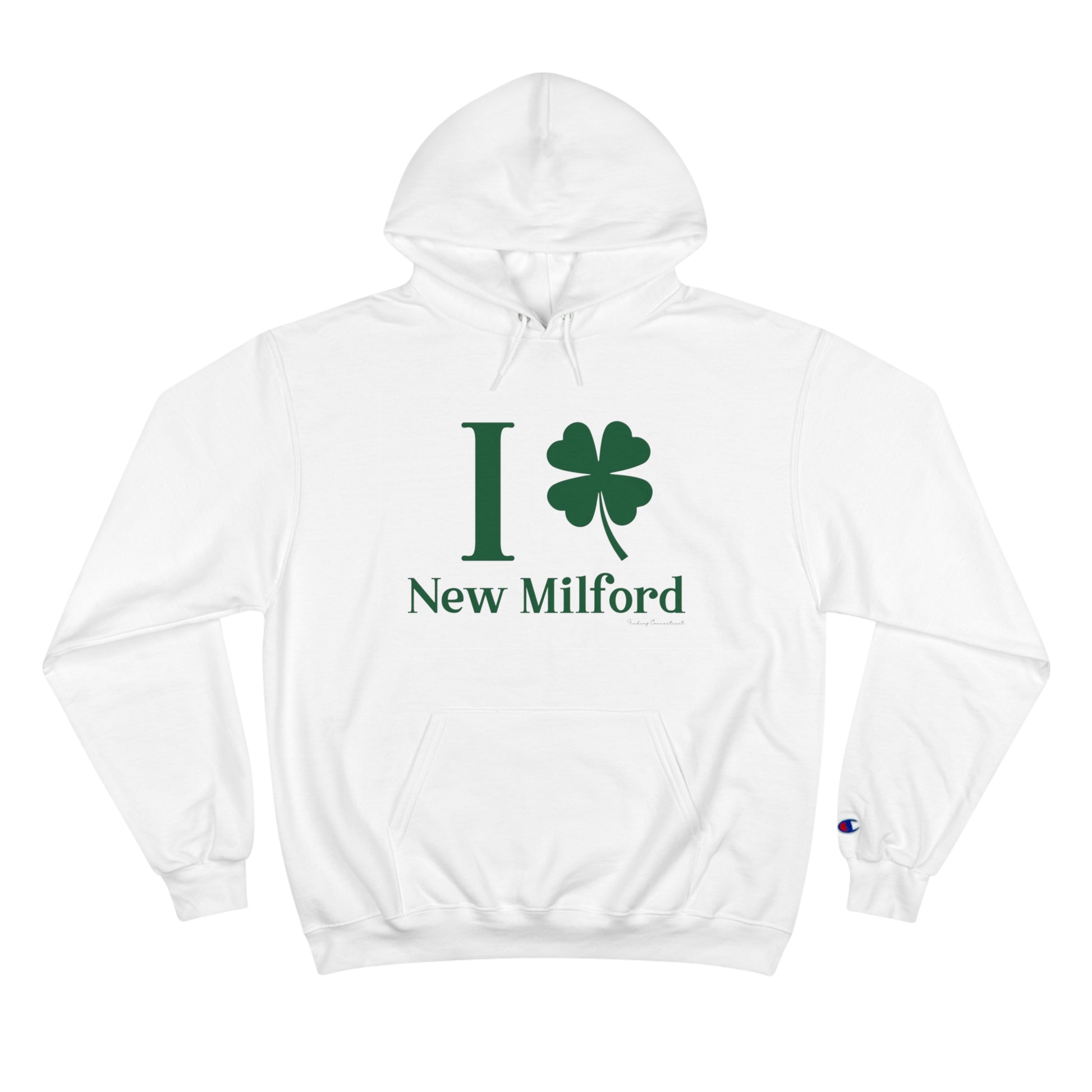 New Milford Connecticut St. Patrick's Day Flag // New mIlford Connecticut hoodie sweatshirts // finding connecticut 
