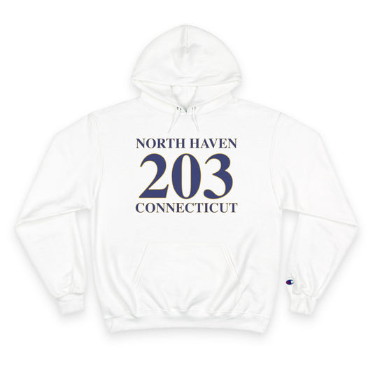 North Haven 203 Connecticut // north haven connecticut unisex champion hoodie sweatshirt // finding connecticut 