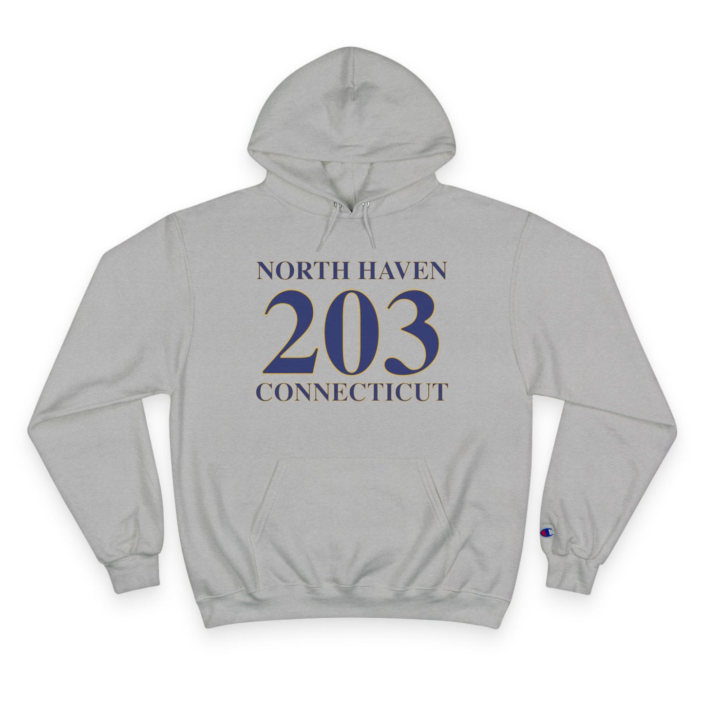 North Haven 203 Connecticut // north haven connecticut unisex champion hoodie sweatshirt // finding connecticut 