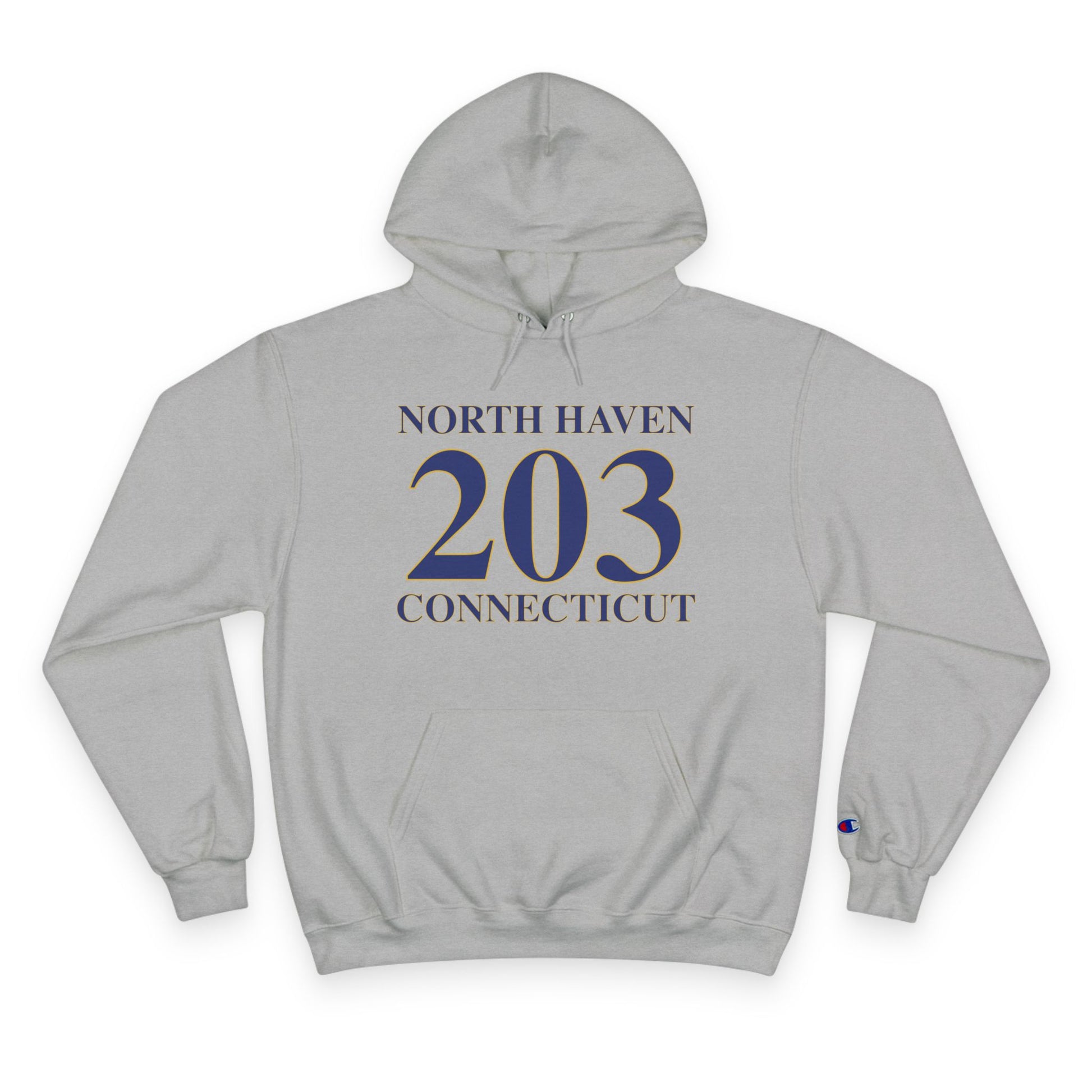 North Haven 203 Connecticut // north haven connecticut unisex champion hoodie sweatshirt // finding connecticut 