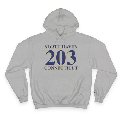North Haven 203 Connecticut // north haven connecticut unisex champion hoodie sweatshirt // finding connecticut 