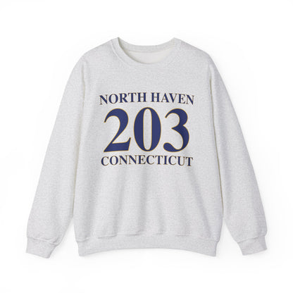 North Haven 203 Connecticut // north haven connecticut unisex  sweatshirt // finding connecticut 