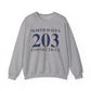 North Haven 203 Connecticut // north haven connecticut unisex  sweatshirt // finding connecticut 