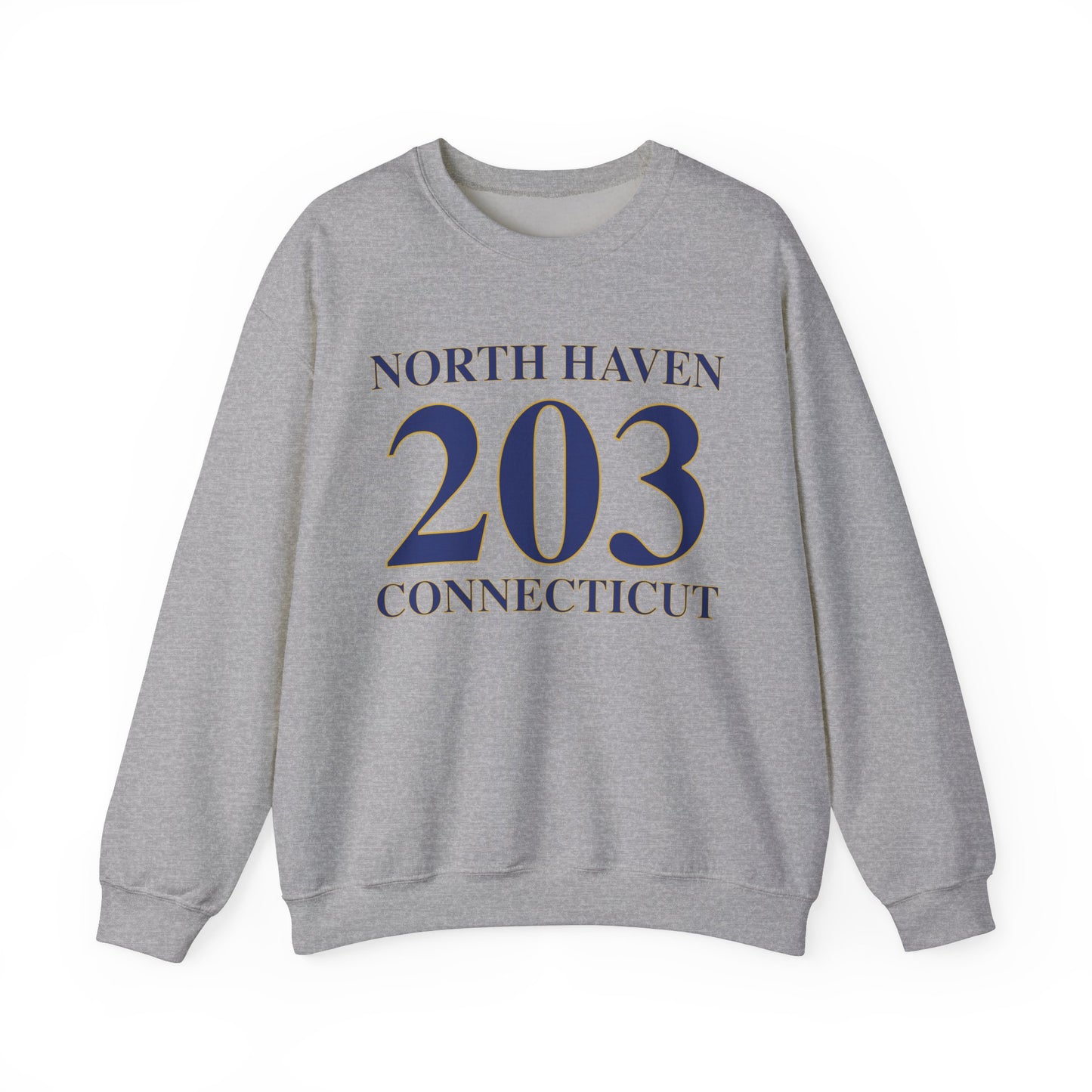 North Haven 203 Connecticut // north haven connecticut unisex  sweatshirt // finding connecticut 