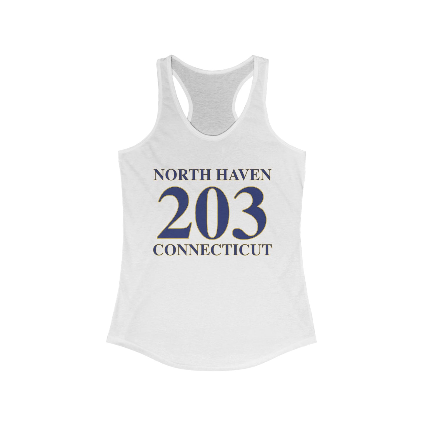 North Haven 203 Connecticut // north haven connecticut womens tank top shirt // finding connecticut 