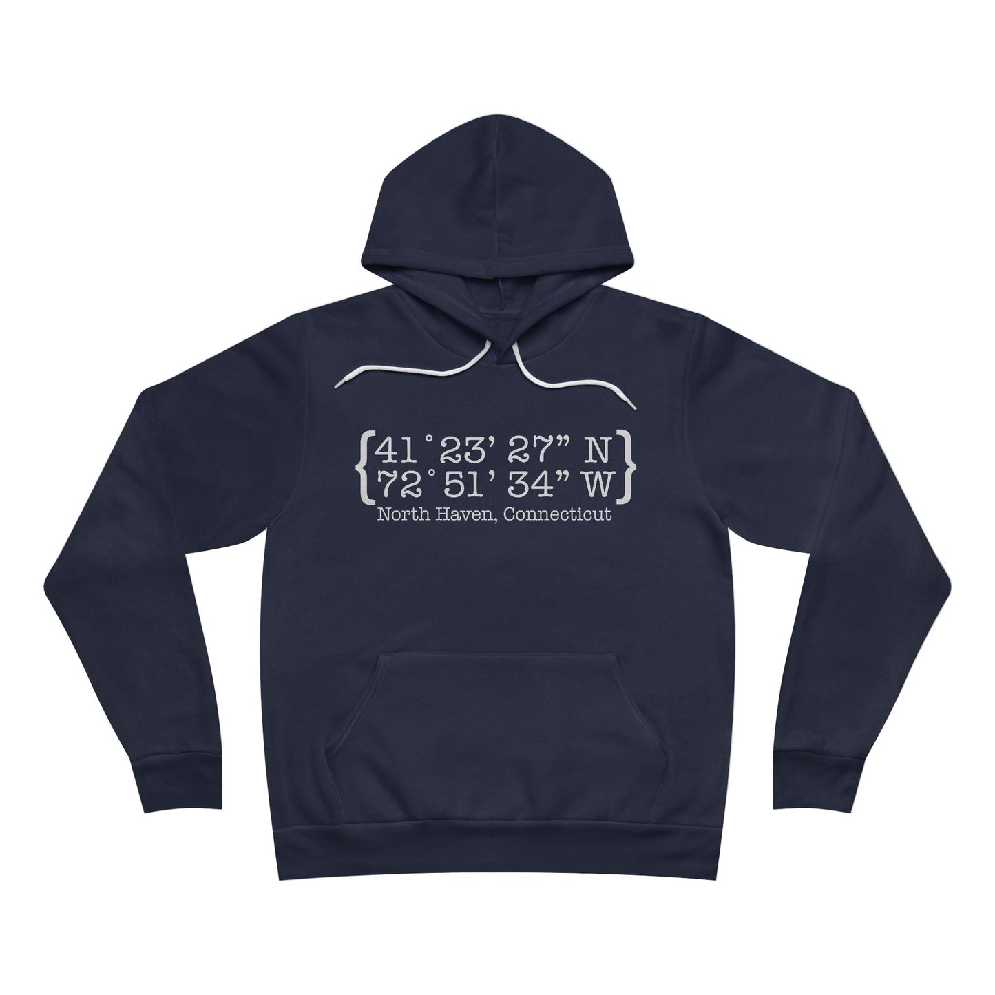 North Haven Coordinates // North Haven ct unisex sweatshirt // finding connecticut  