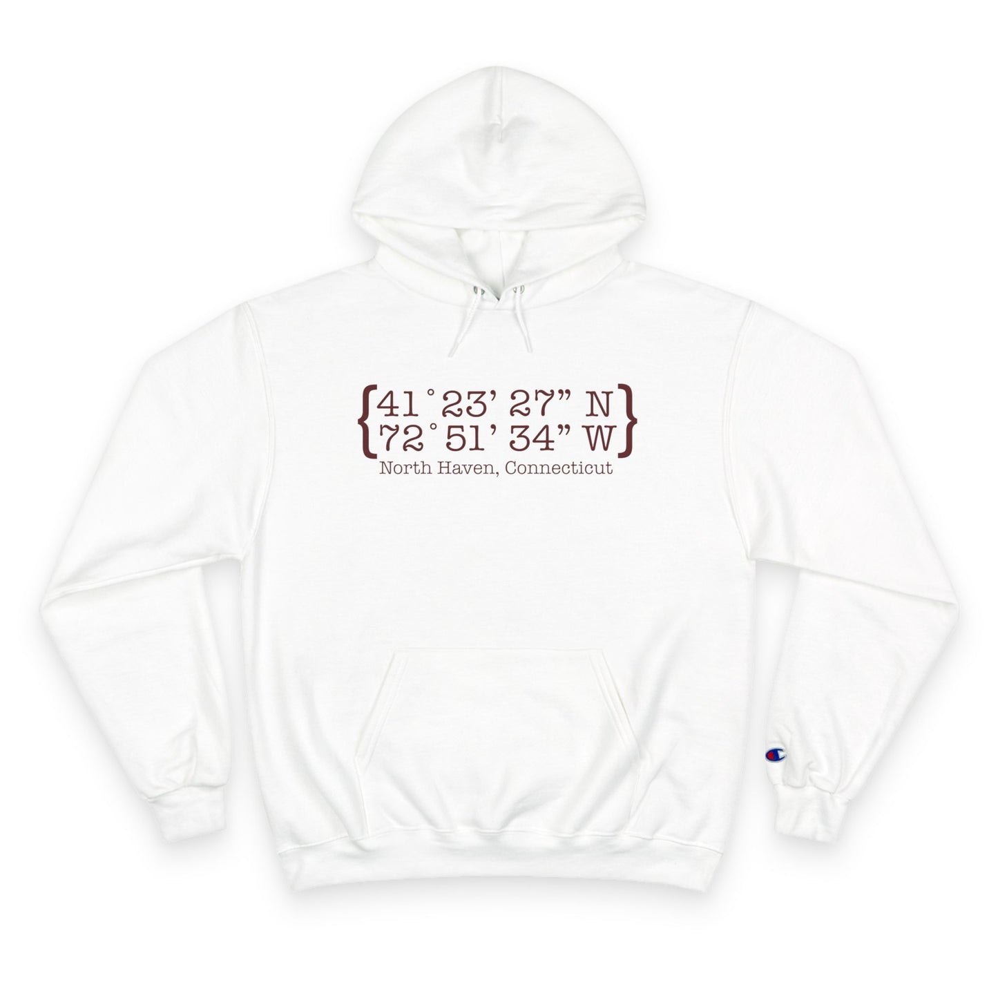 North Haven Coordinates // north haven connecticut  champion hoodie sweatshirt /// finding connecticut 