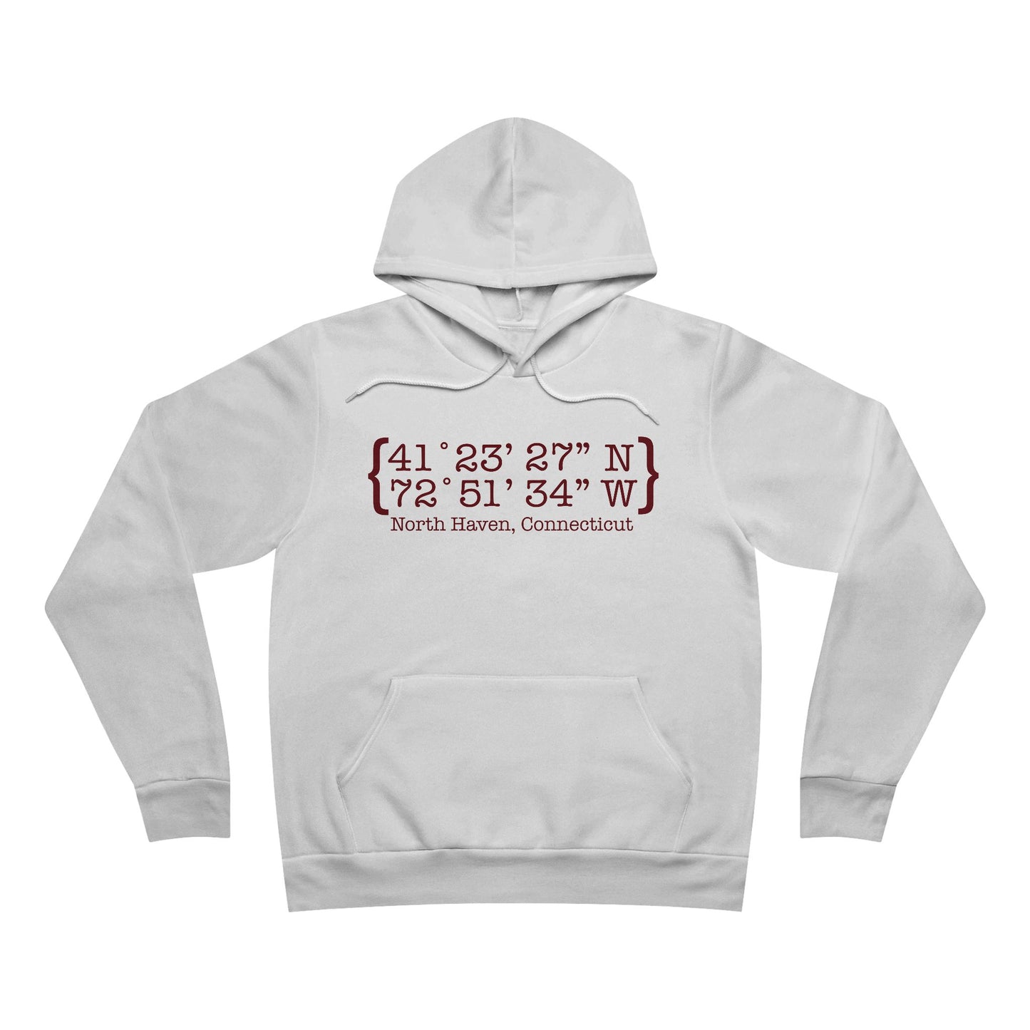 North Haven Coordinates // north haven connecticut hoodie sweatshirt // finding connecticut 