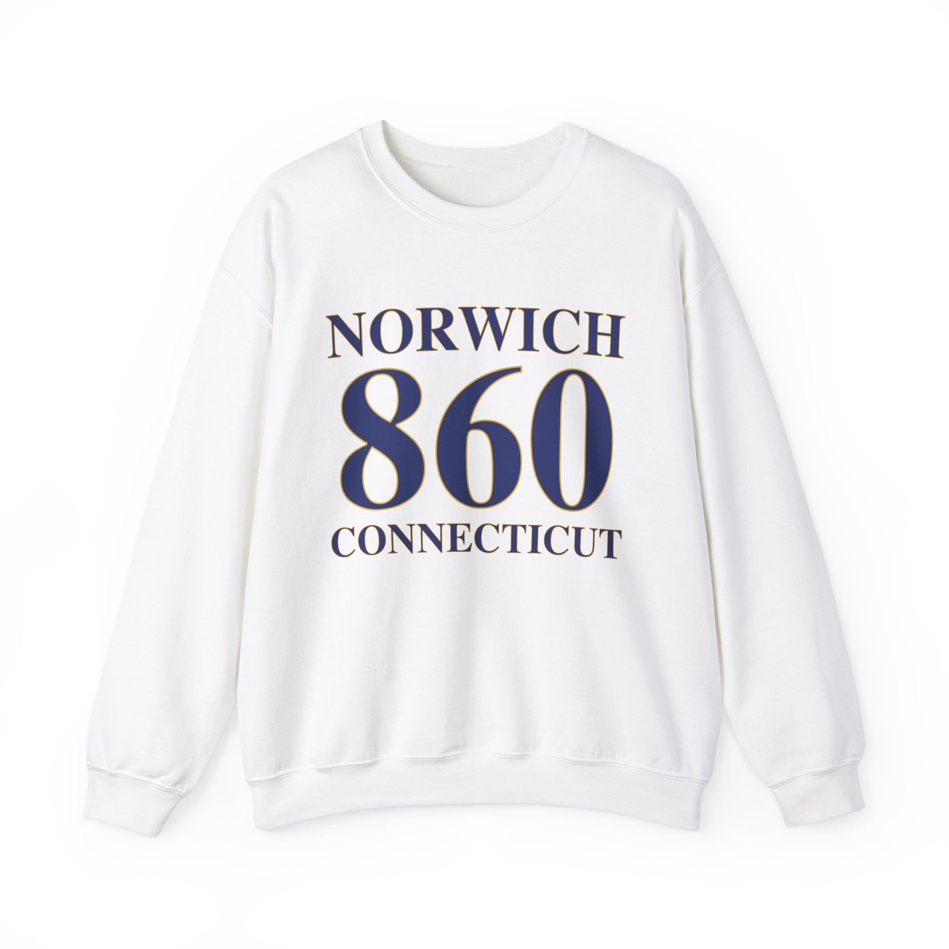 Norwich 860 Connecticut // Norwich Connecticut unisex  sweatshirts  // finding connecticut 