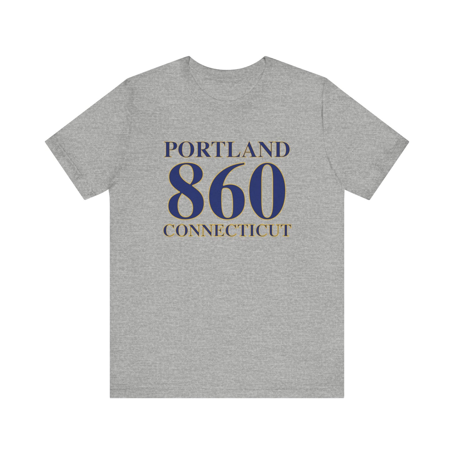 Portland 860 Connecticut // Portland Connecticut  t shirt /// finding connecticut 