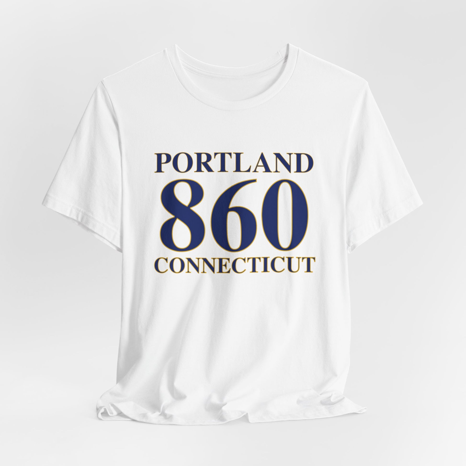 Portland 860 Connecticut // Portland Connecticut  t shirt /// finding connecticut 