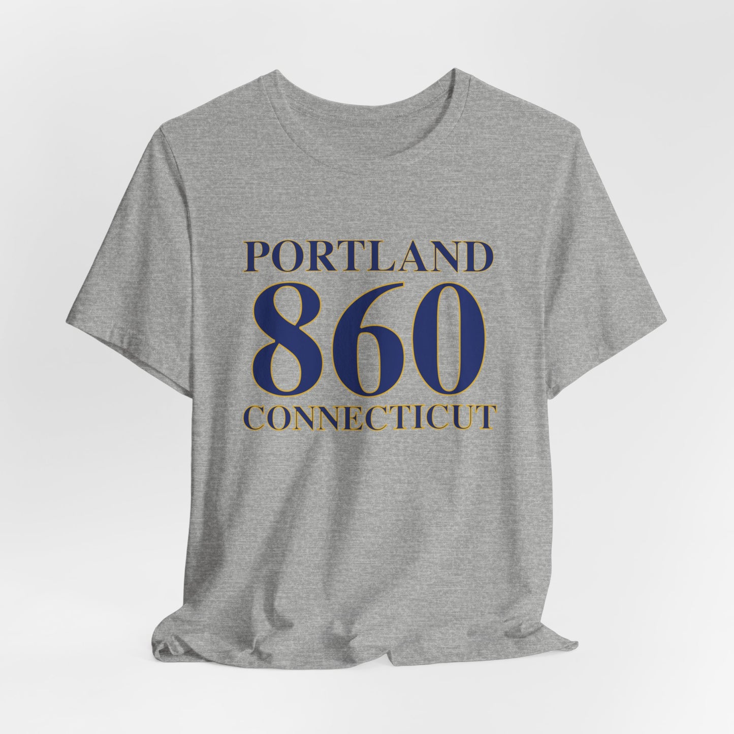 Portland 860 Connecticut // Portland Connecticut  t shirt /// finding connecticut 
