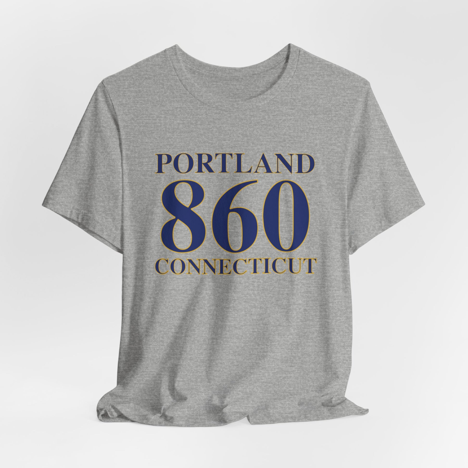 Portland 860 Connecticut // Portland Connecticut  t shirt /// finding connecticut 