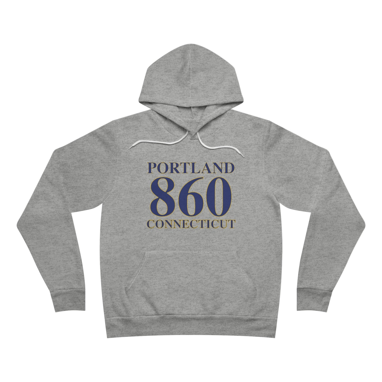 Portland 860 Connecticut // Portland Connecticut  unisex hoodie sweatshirt  /// finding connecticut 