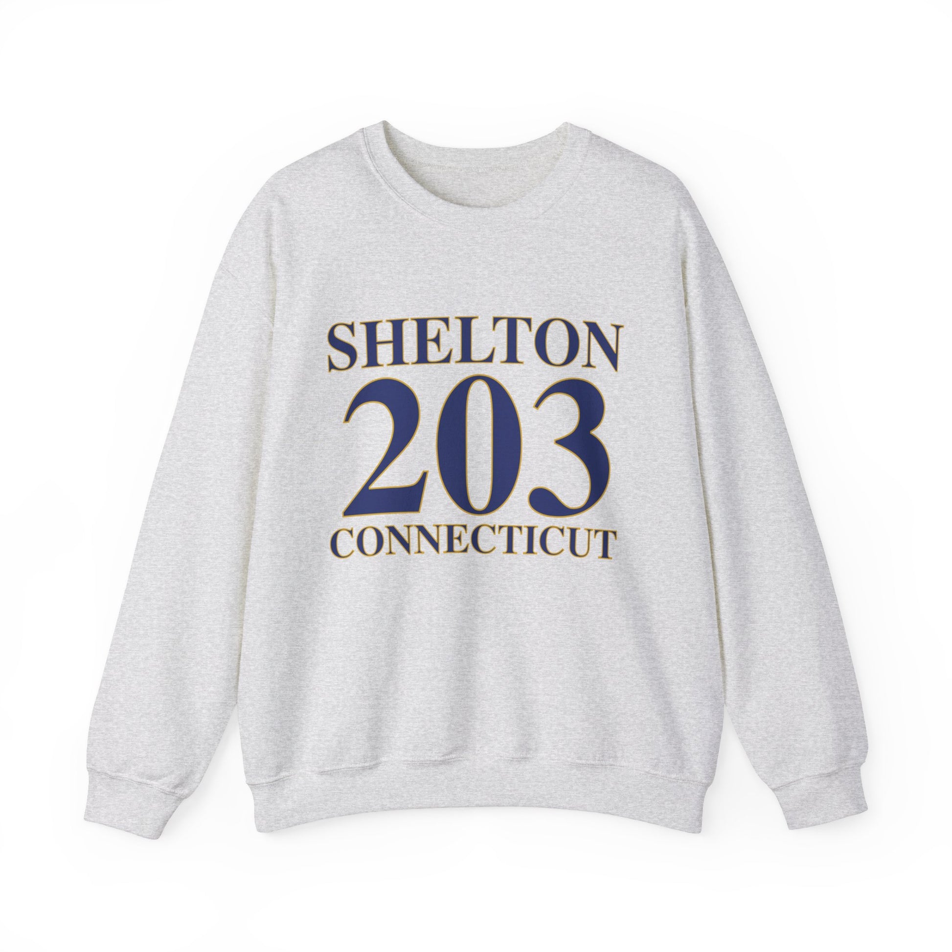 Shelton 203 Connecticut  // shelton connecticut unisex sweatshirt  // finding connecticut 