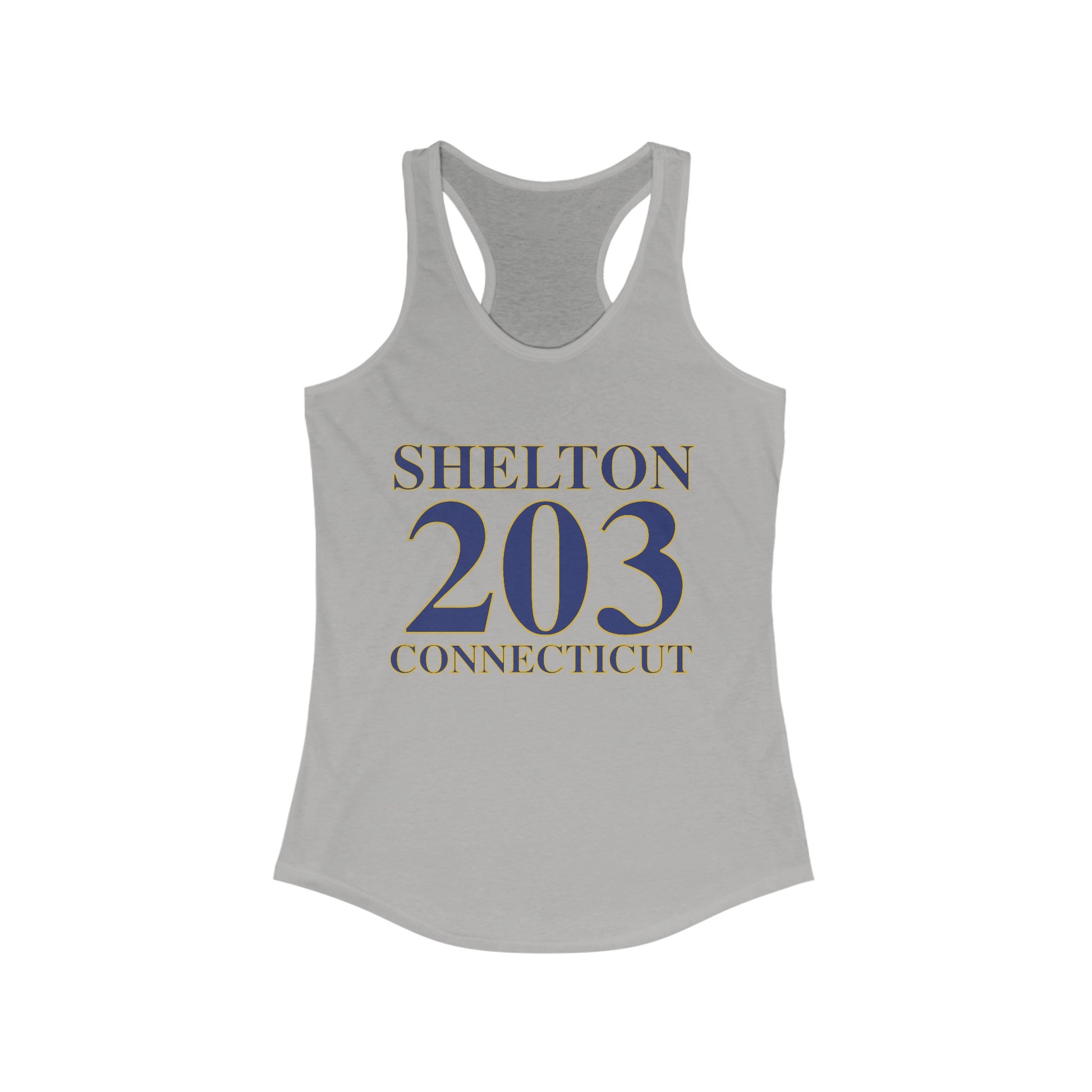Shelton 203 Connecticut  // shelton connecticut woman's tank top shirt  // finding connecticut 