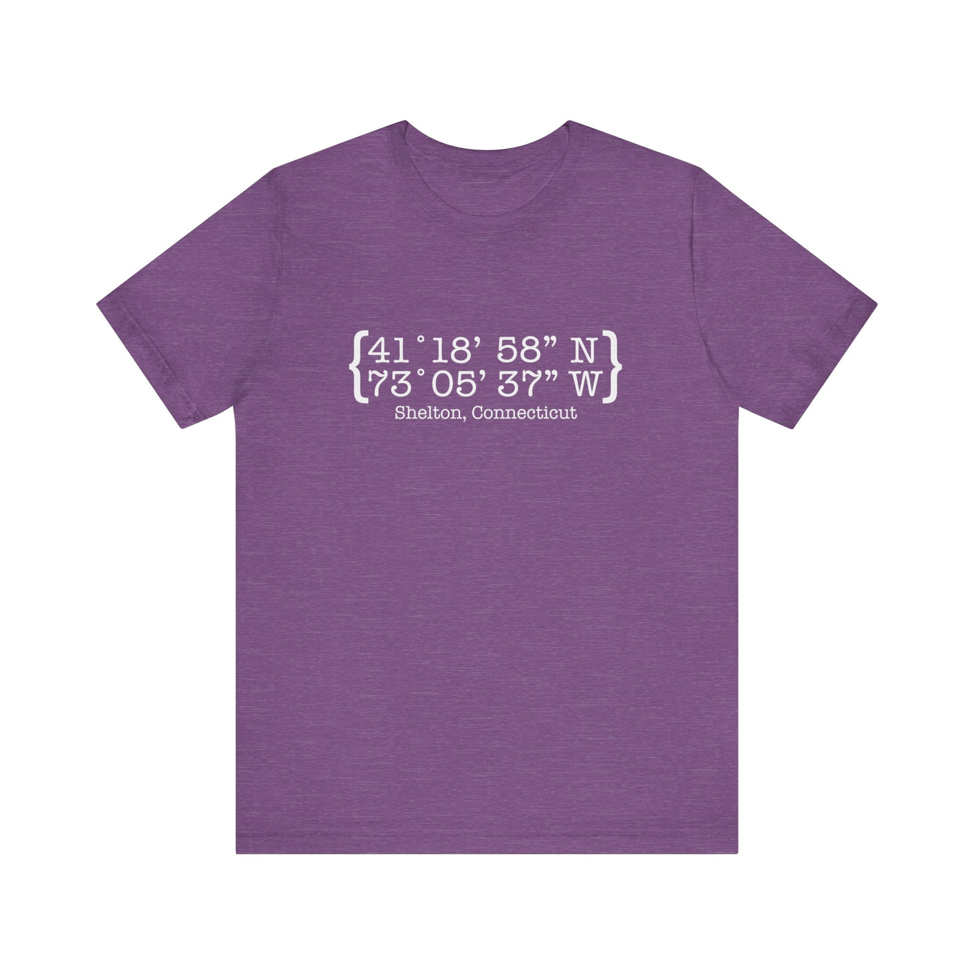 Shelton Coordinates // shelton ct  unisex t shirt // finding connecticut 