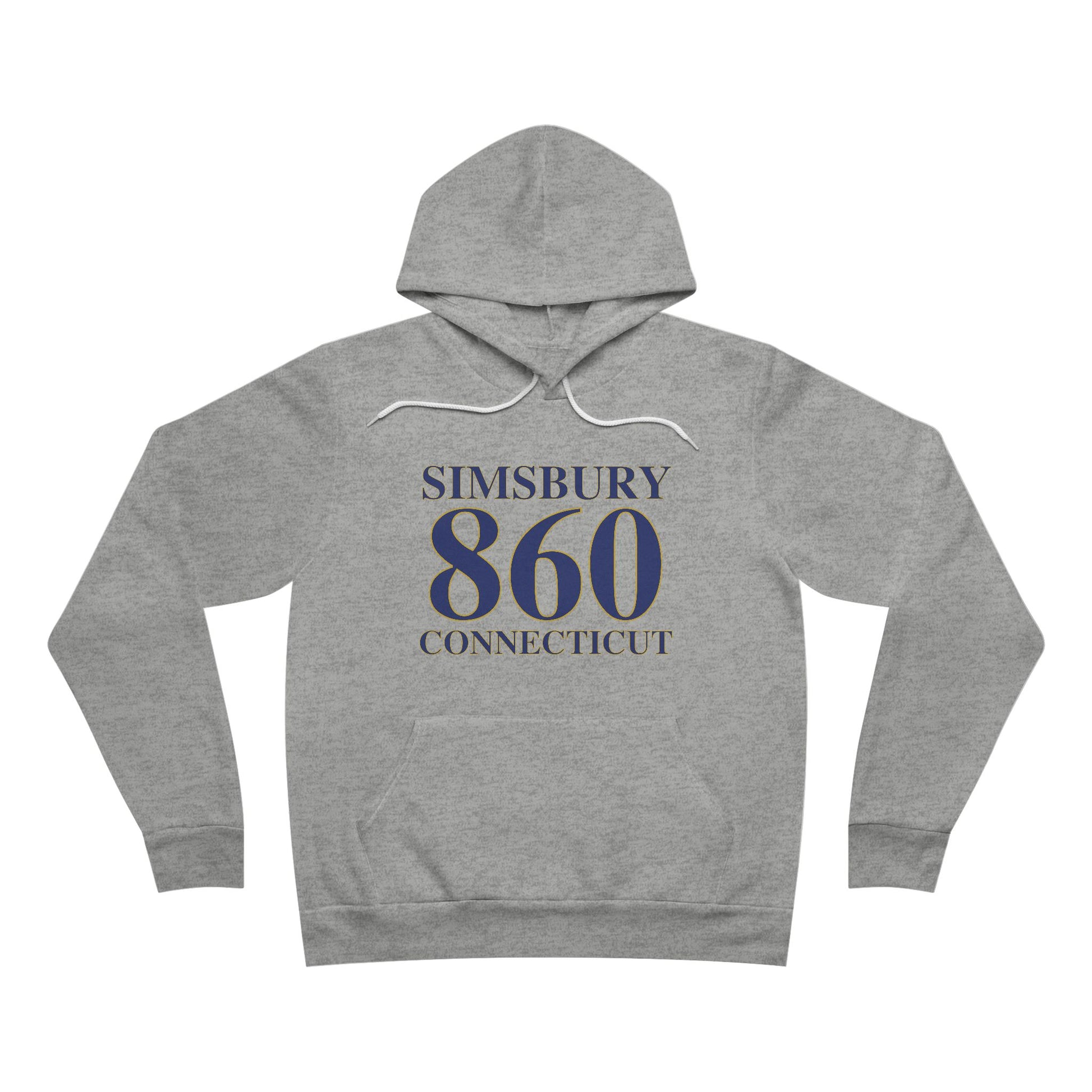 Simsbury 860 Connecticut // simsbury connnecticut unisex hoodie // finding connecticut 