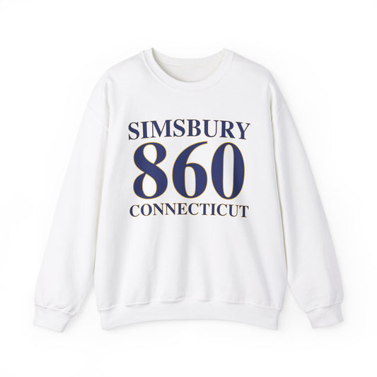 Simsbury 860 Connecticut // simsbury connnecticut unisex sweatshirt // finding connecticut 