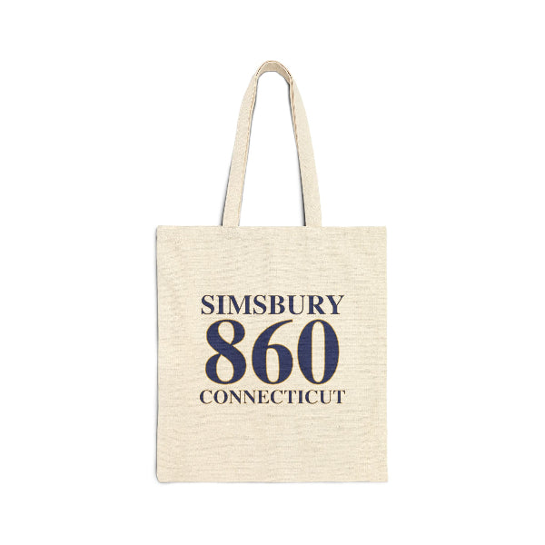 Simsbury 860 Connecticut  tote bag // simsbury connecticut gifts and merch // finding connecticut 